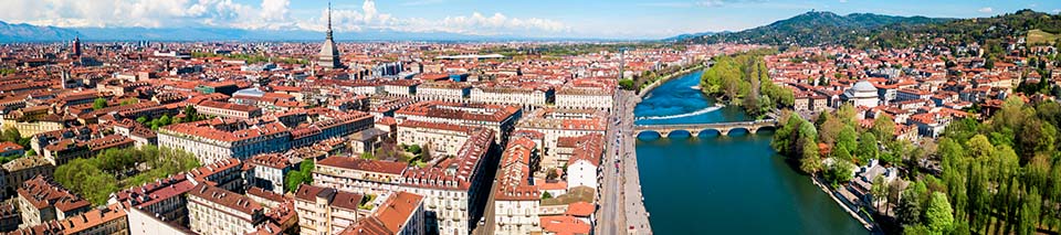 panoramic view of Turin