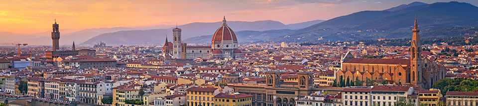 panoramic view of the city of Florence