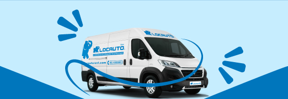 Immagine di un furgone di tipologia "passo lungo"